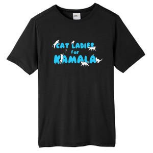 Cat Ladies For Kamala Gift Tall Fusion ChromaSoft Performance T-Shirt