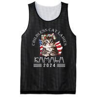 Cat Lady Fun Childless Cat Ladies 2024 Mesh Reversible Basketball Jersey Tank