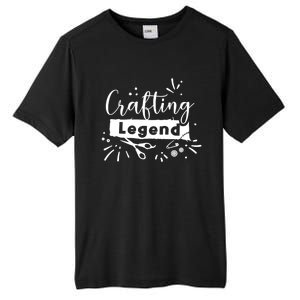 Crafting Legend Funny Hobby Crafter Artist Gift Tall Fusion ChromaSoft Performance T-Shirt