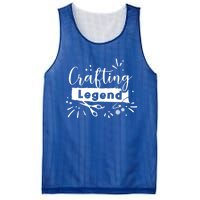 Crafting Legend Funny Hobby Crafter Artist Gift Mesh Reversible Basketball Jersey Tank