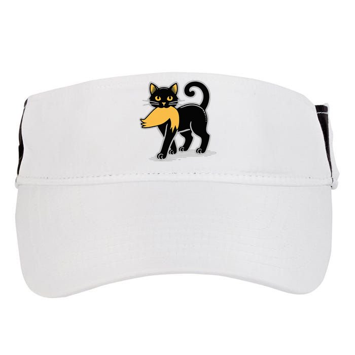 Cat Ladies For Kamala Harris Donald Trump 2024 Adult Drive Performance Visor