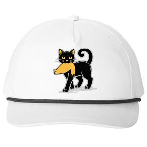 Cat Ladies For Kamala Harris Donald Trump 2024 Snapback Five-Panel Rope Hat