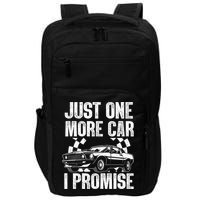 Car Lover For New Engine Owner Classic Car Technician Impact Tech Backpack