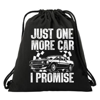 Car Lover For New Engine Owner Classic Car Technician Drawstring Bag