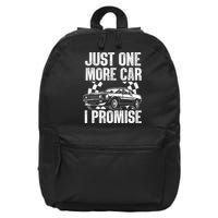 Car Lover For New Engine Owner Classic Car Technician 16 in Basic Backpack