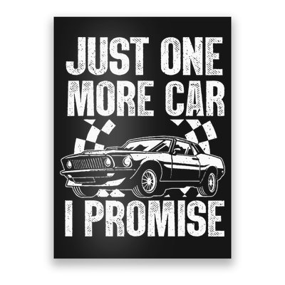 Car Lover For New Engine Owner Classic Car Technician Poster