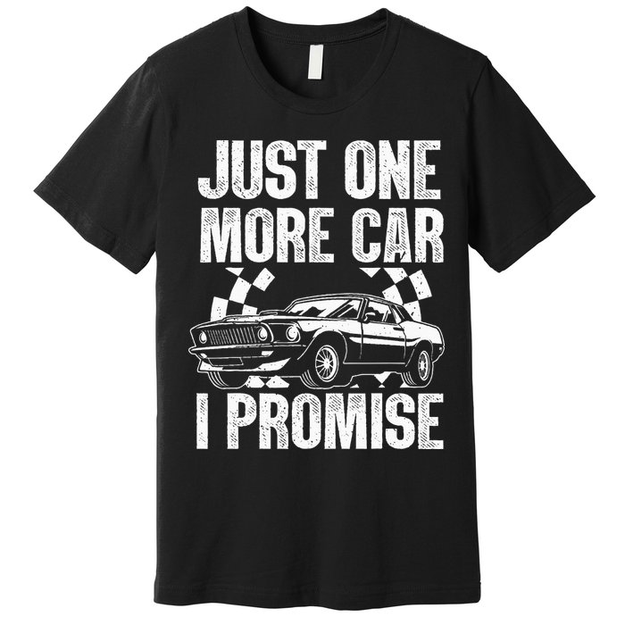 Car Lover For New Engine Owner Classic Car Technician Premium T-Shirt