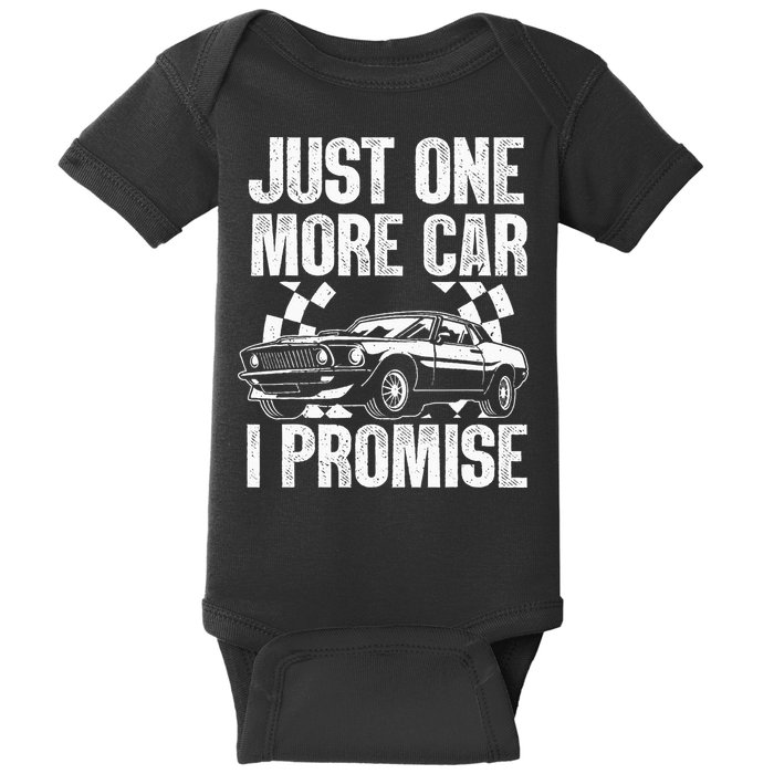 Car Lover For New Engine Owner Classic Car Technician Baby Bodysuit