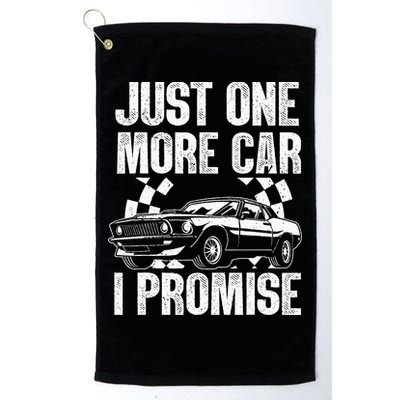 Car Lover For New Engine Owner Classic Car Technician Golf Towel