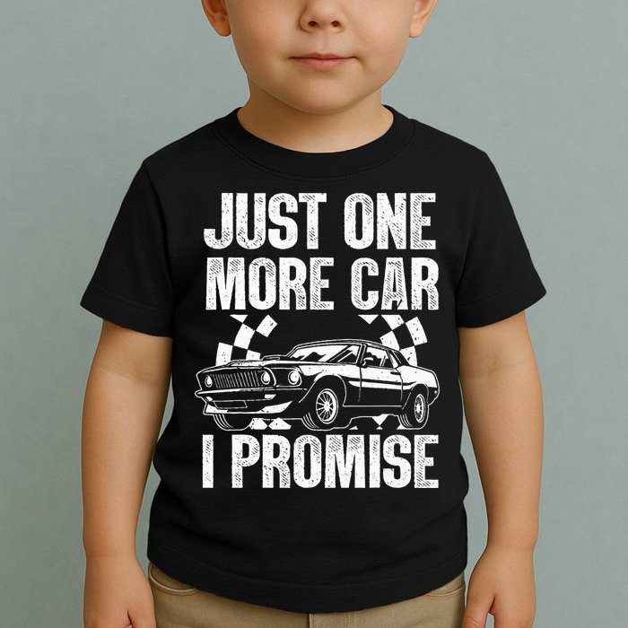 Car Lover For New Engine Owner Classic Car Technician Toddler T-Shirt