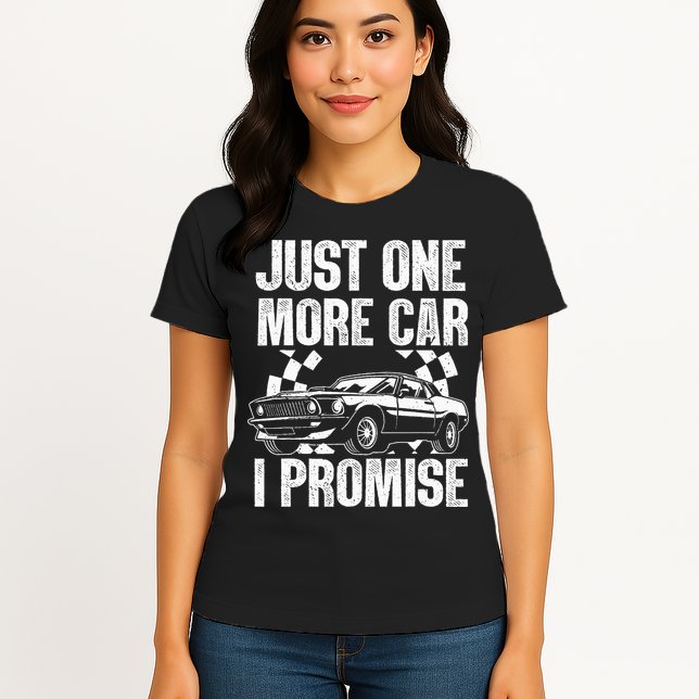 Car Lover For New Engine Owner Classic Car Technician Womens T-Shirt