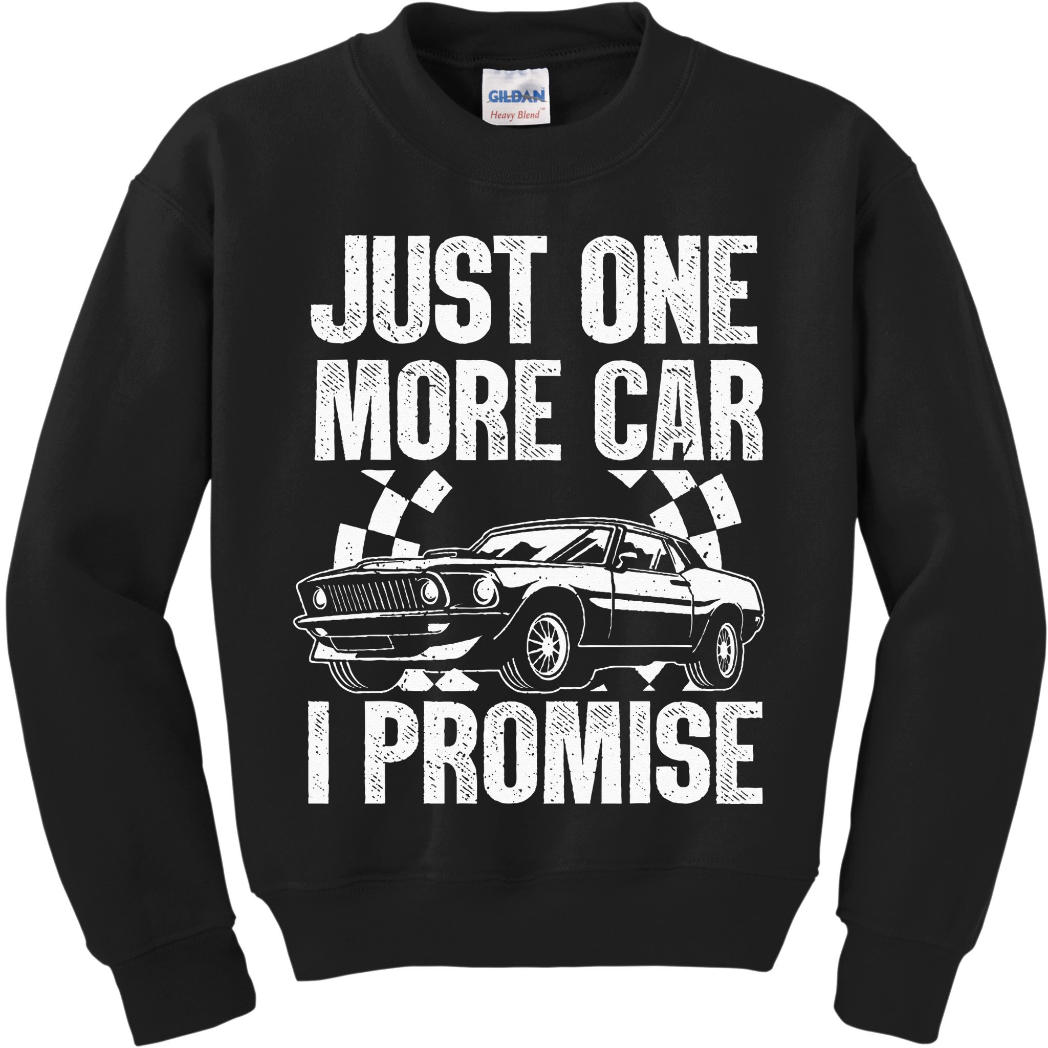 Car Lover For New Engine Owner Classic Car Technician Kids Sweatshirt