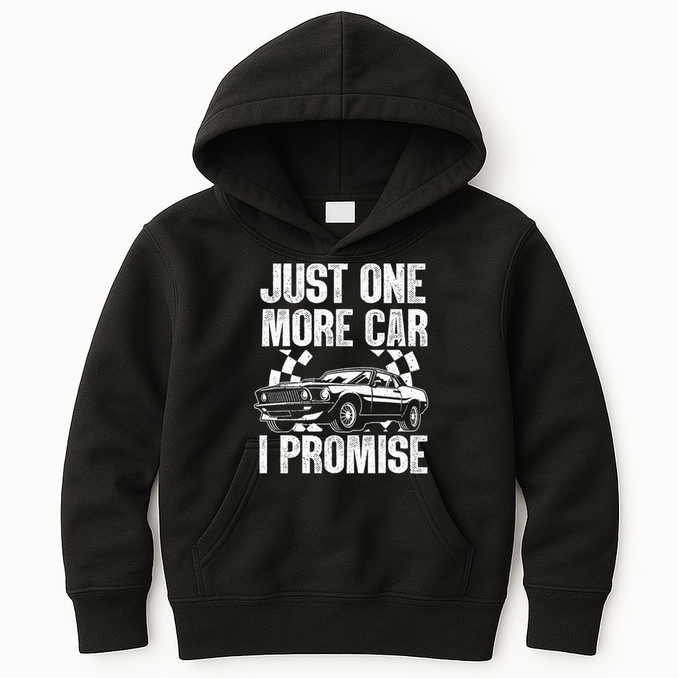Car Lover For New Engine Owner Classic Car Technician Kids Hoodie