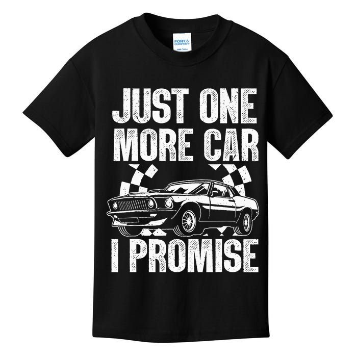 Car Lover For New Engine Owner Classic Car Technician Kids T-Shirt