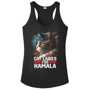 Cat Ladies For Kamala Harris Funny Cat Ladies PosiCharge Competitor Racerback Tank