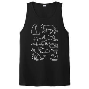 Cat Lover Funny Cat Cat Mama Gift For Fur Mom Cute Cat Meaningful Gift PosiCharge Competitor Tank