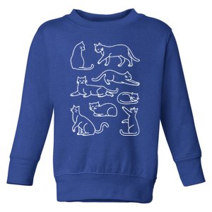 Cat Lover Funny Cat Cat Mama Gift For Fur Mom Cute Cat Meaningful Gift Toddler Sweatshirt