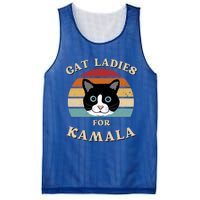 Cat Ladies For Kamala Harris Cool Gift Mesh Reversible Basketball Jersey Tank