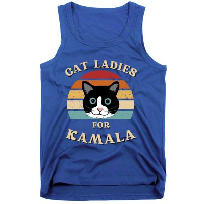 Cat Ladies For Kamala Harris Cool Gift Tank Top