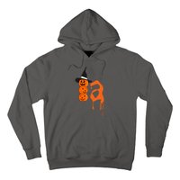 Comma La Funny Kamala Harris Halloween Pumpkin Hoodie