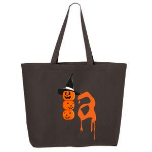 Comma La Funny Kamala Harris Halloween Pumpkin 25L Jumbo Tote