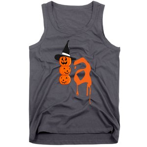 Comma La Funny Kamala Harris Halloween Pumpkin Tank Top