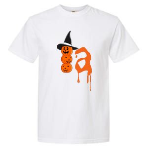 Comma La Funny Kamala Harris Halloween Pumpkin Garment-Dyed Heavyweight T-Shirt