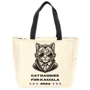 Cat Ladies For Kamala Cat 2024 Zip Tote Bag