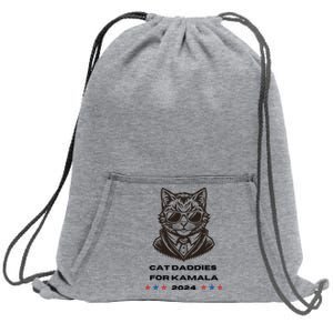 Cat Ladies For Kamala Cat 2024 Sweatshirt Cinch Pack Bag