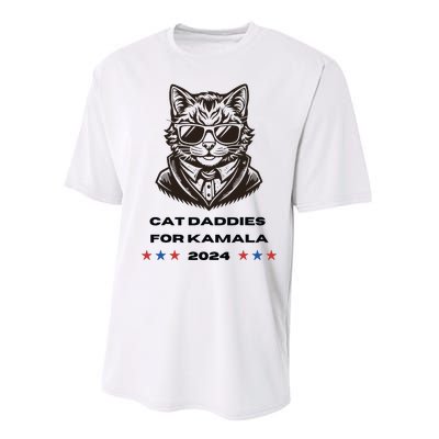 Cat Ladies For Kamala Cat 2024 Performance Sprint T-Shirt