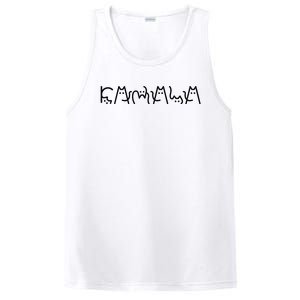 Cat Lady For Kamala Harris 2024 Cat Lettering Cat Ladies PosiCharge Competitor Tank