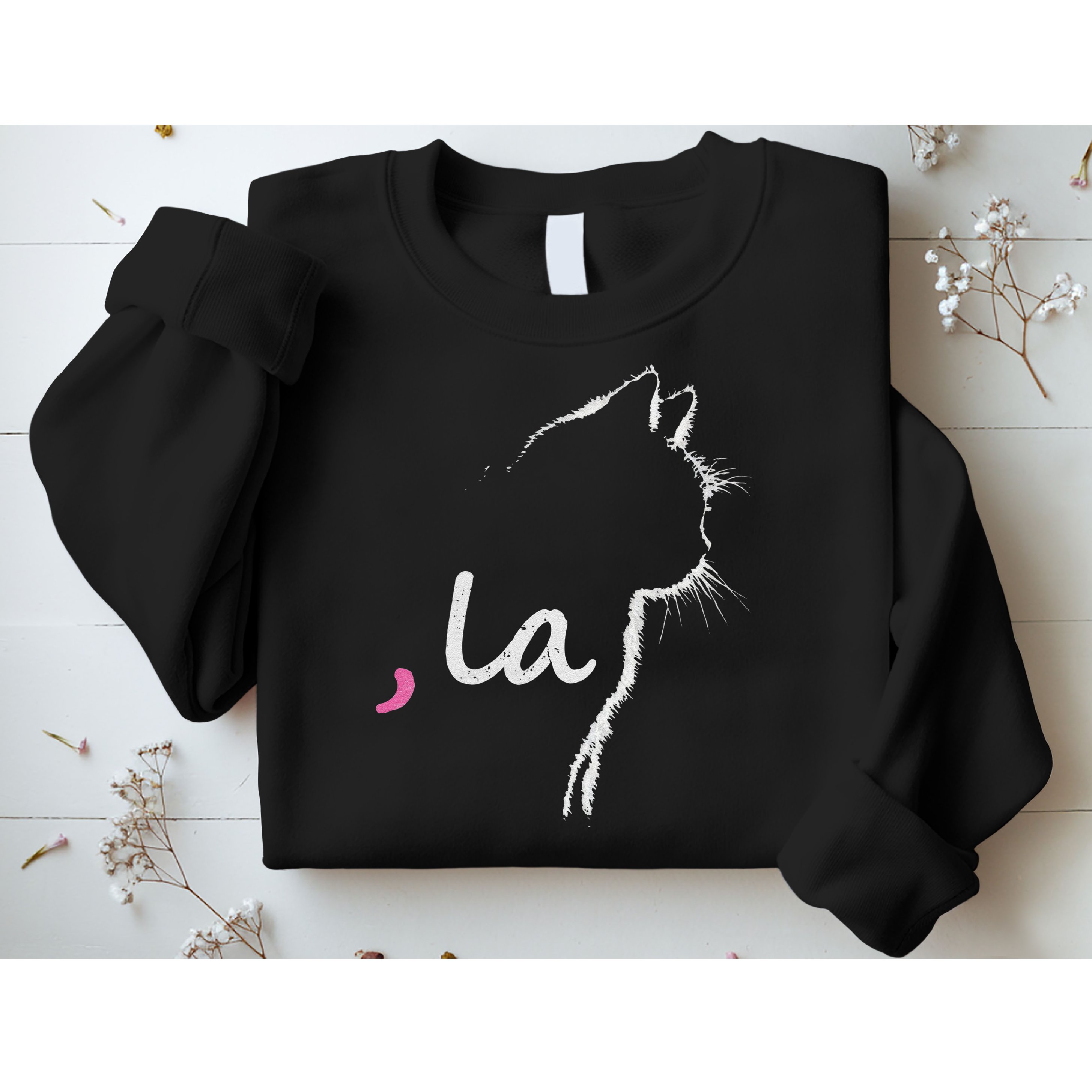 Cat Ladies For Kamala Harris For President 2024 Comma La Sweatshirt