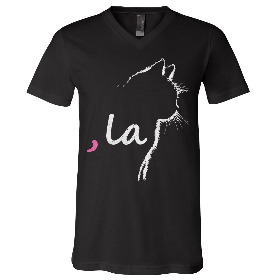 Cat Ladies For Kamala Harris For President 2024 Comma La V-Neck T-Shirt