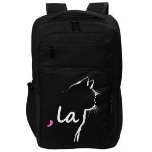 Cat Ladies For Kamala Harris For President 2024 Comma La Impact Tech Backpack