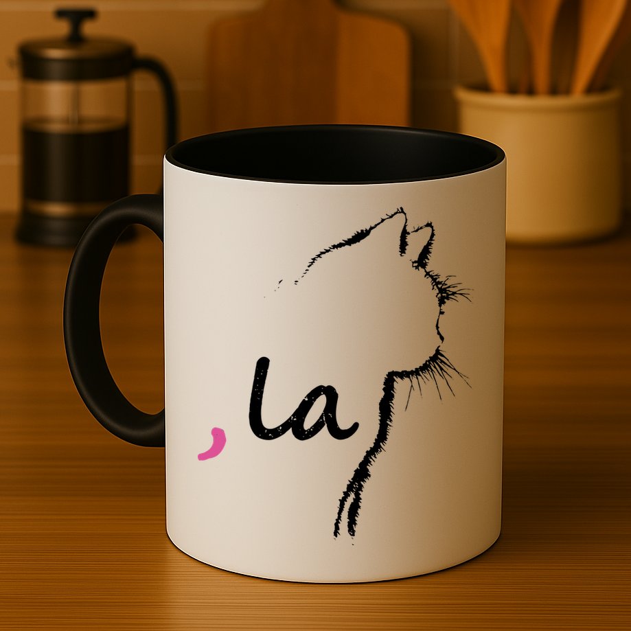 Cat Ladies For Kamala Harris For President 2024 Comma La Mug
