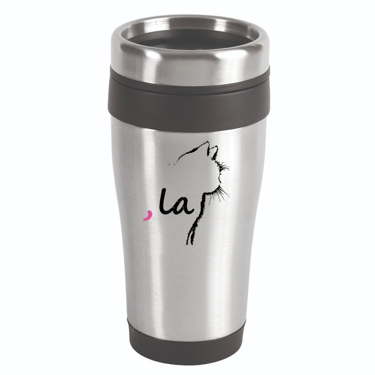 Cat Ladies For Kamala Harris For President 2024 Comma La 16oz Travel Tumbler