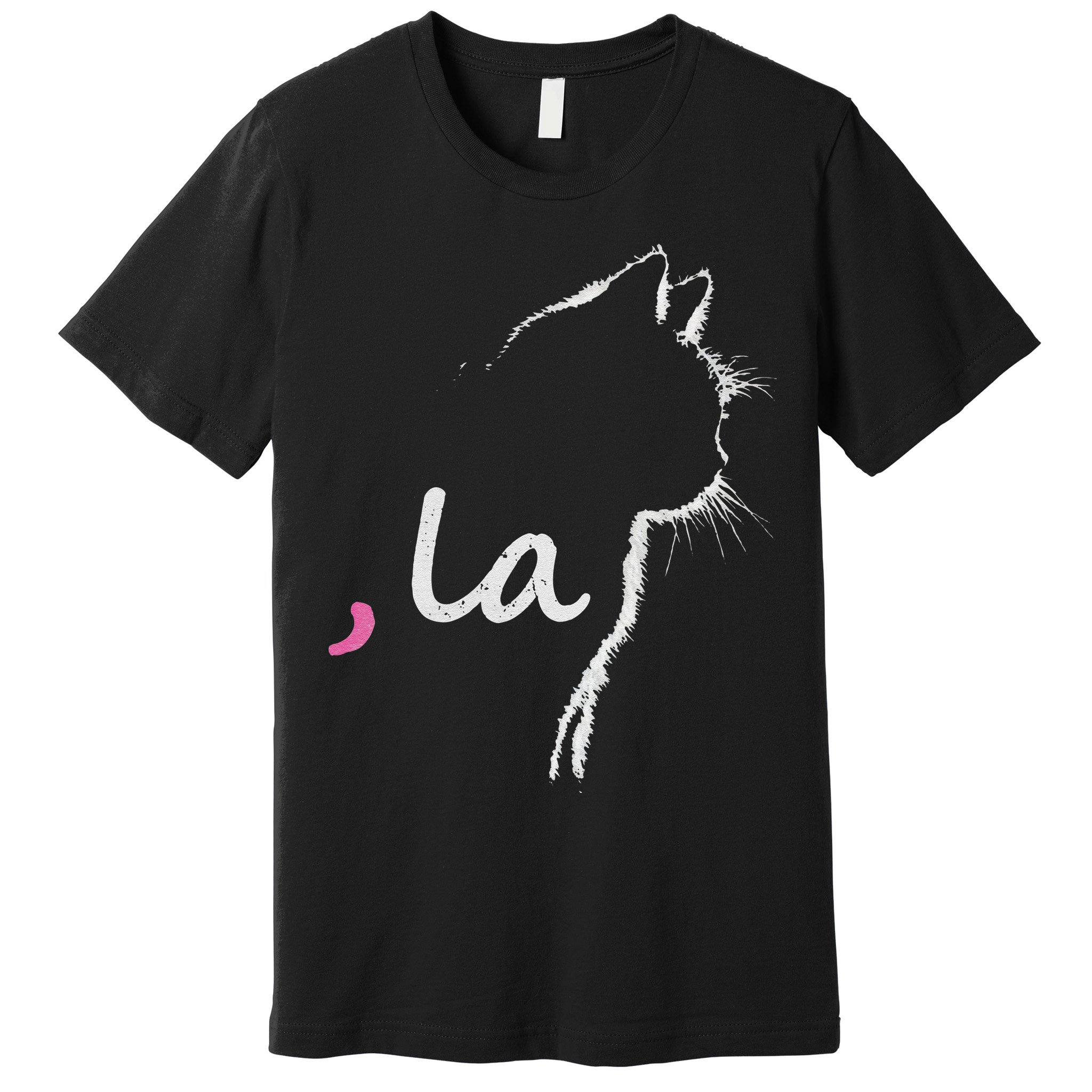 Cat Ladies For Kamala Harris For President 2024 Comma La Premium T-Shirt
