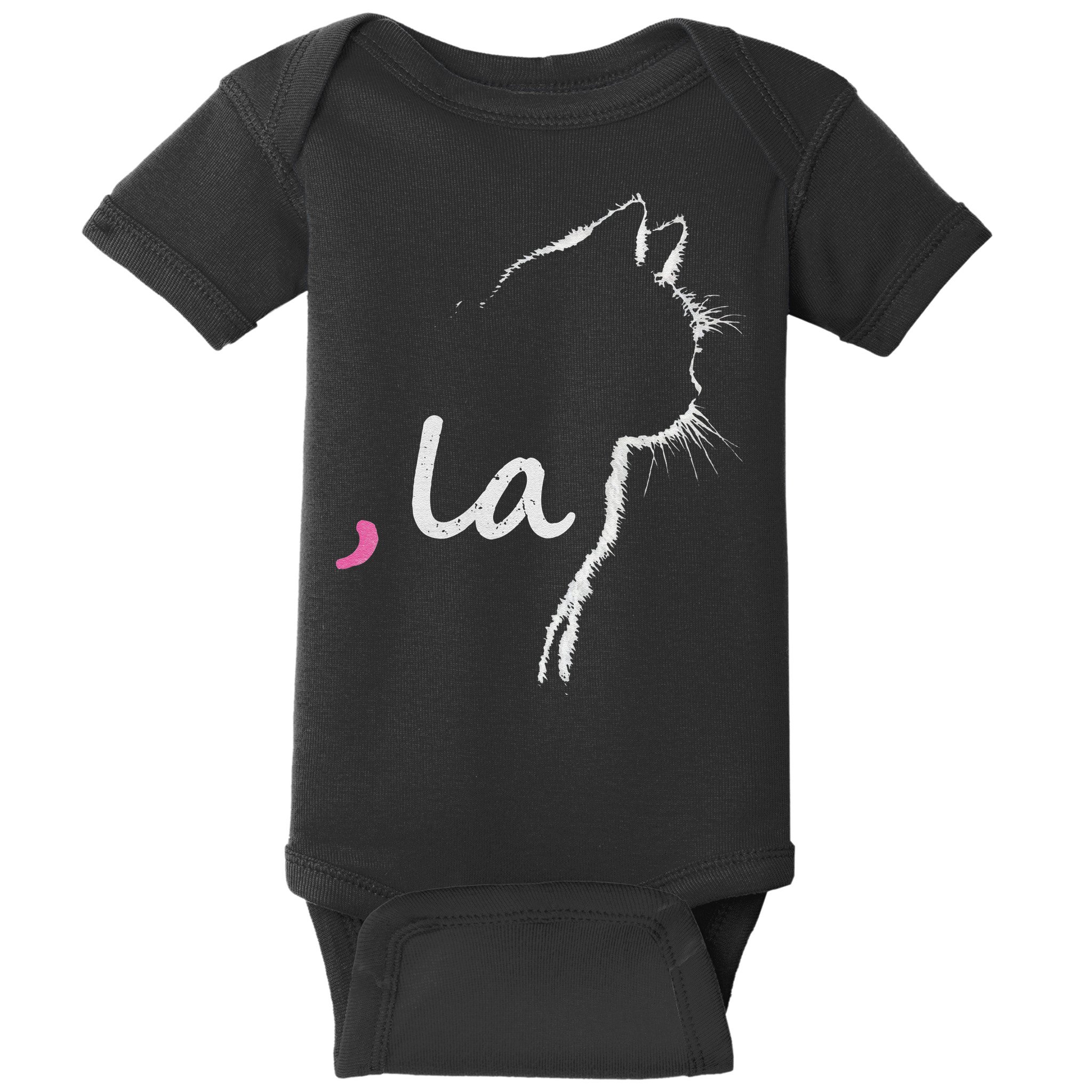 Cat Ladies For Kamala Harris For President 2024 Comma La Baby Bodysuit