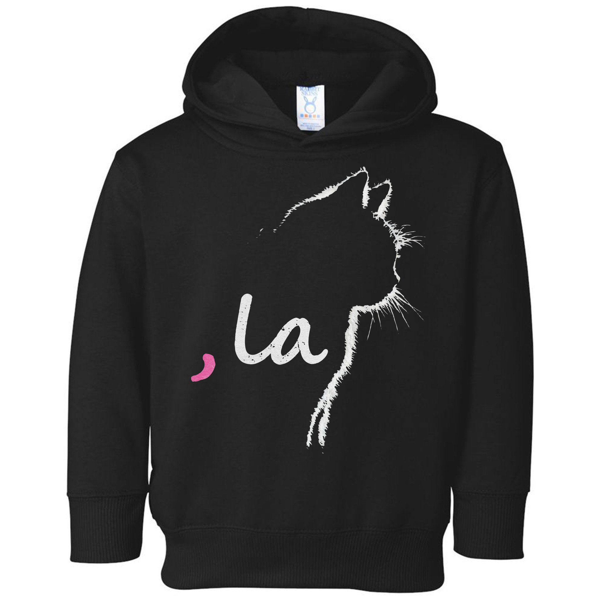 Cat Ladies For Kamala Harris For President 2024 Comma La Toddler Hoodie