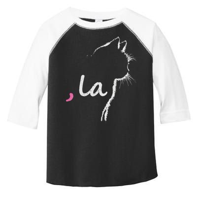 Cat Ladies For Kamala Harris For President 2024 Comma La Toddler Fine Jersey T-Shirt
