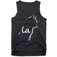 Cat Ladies For Kamala Harris For President 2024 Comma La Tank Top