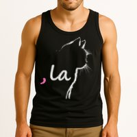 Cat Ladies For Kamala Harris For President 2024 Comma La Tank Top
