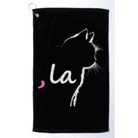 Cat Ladies For Kamala Harris For President 2024 Comma La Golf Towel