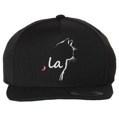 Cat Ladies For Kamala Harris For President 2024 Comma La Wool Snapback Cap