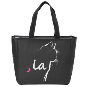 Cat Ladies For Kamala Harris For President 2024 Comma La Zip Tote Bag