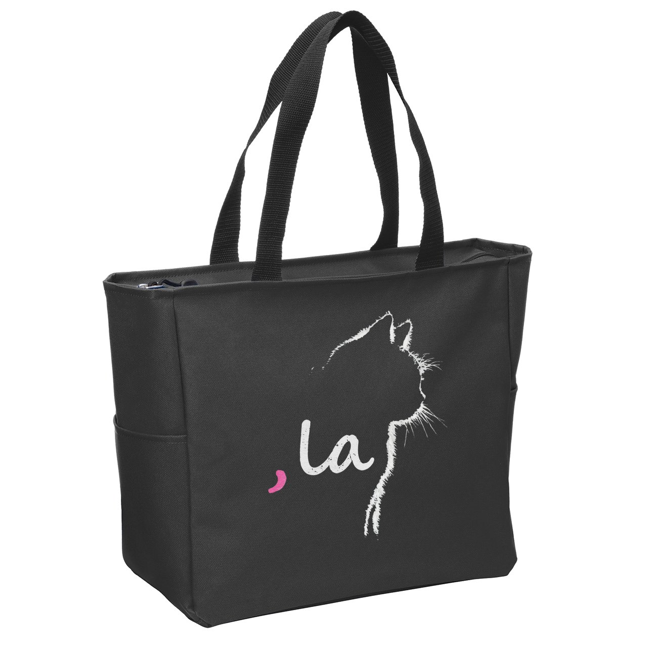 Cat Ladies For Kamala Harris For President 2024 Comma La Zip Tote Bag