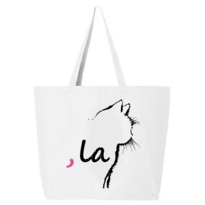 Cat Ladies For Kamala Harris For President 2024 Comma La 25L Jumbo Tote