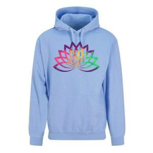 Colorful Lotus Flower Brightly Coloured Yoga Gift Cute Gift Unisex Surf Hoodie