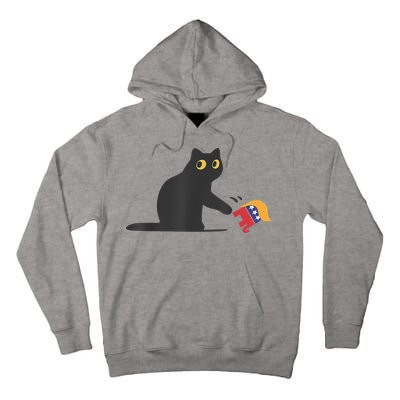 Cat Ladies For Kamala Harris Donald Trump 2024 Sarcastic Tall Hoodie