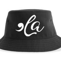 Comma La Funny Kamala Harris For President 2024 Sustainable Bucket Hat